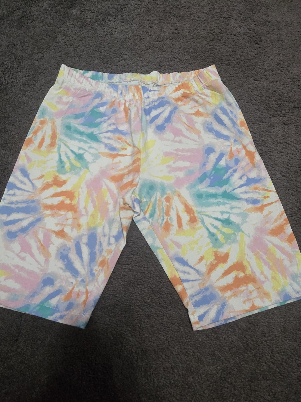 Cat & Jack Pastel Tie-Dye Kids Shorts - Multi